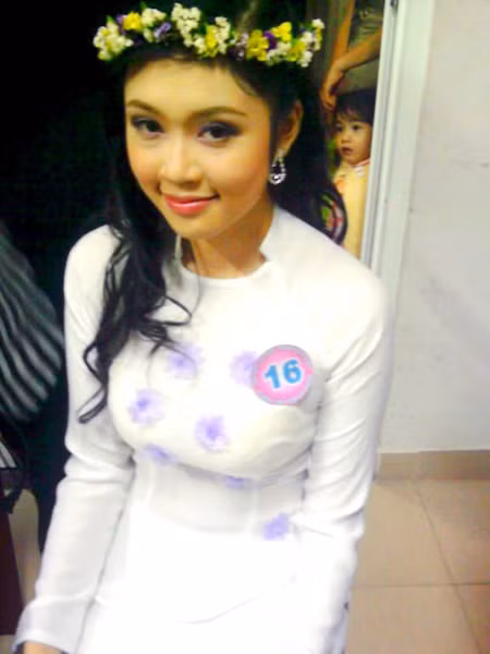 Xuân Trang trong cuộc thi