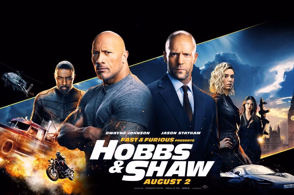 "Hobbs &amp; Shaw" là phần ngoại truyện thành công của "Fast &amp; Furious".