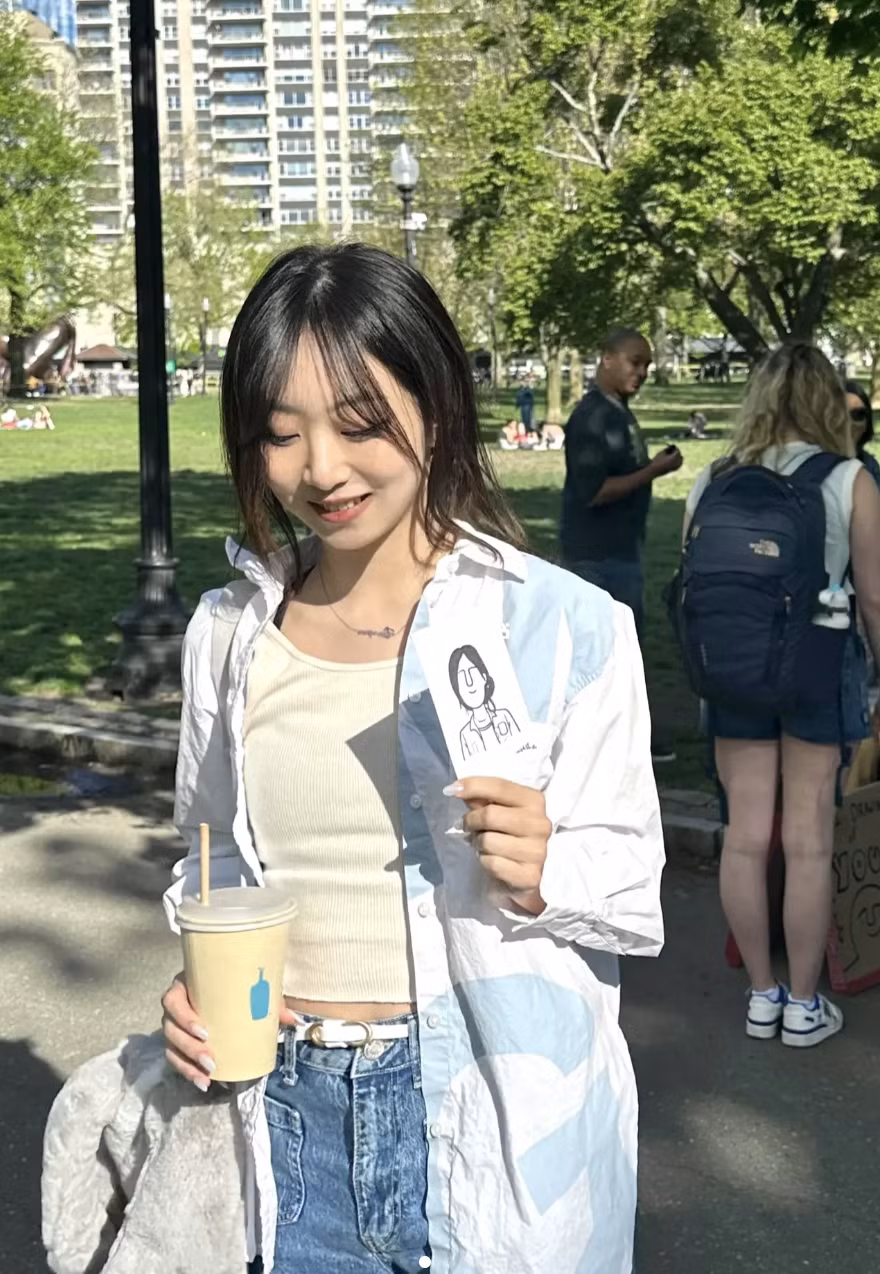 Elaine nỗ lực rất nhiều để có thể đạt được những kết quả "đỉnh của chóp". Ảnh: Xiaohongshu