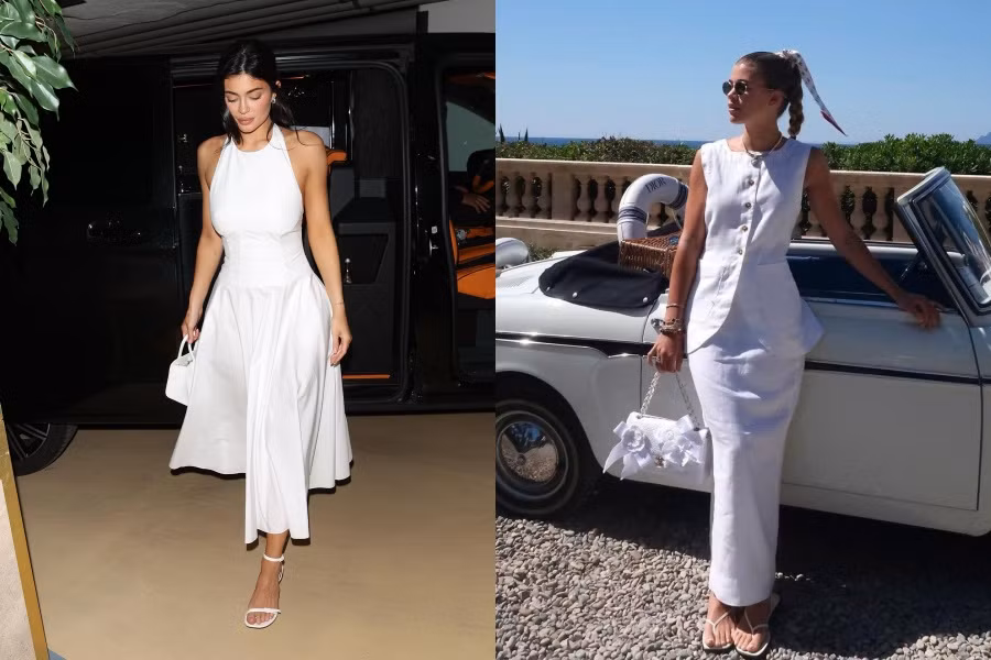 Từ IT girl chuyên trị những trang phục gợi cảm, Kylie Jenner quay ngoắt 180 độ theo đuổi phong cách tiểu thư nhà giàu nền nã. Từ IT girl chuyên trị những trang phục gợi cảm, Kylie Jenner quay ngoắt 180 độ theo đuổi phong cách tiểu thư nhà giàu nền nã.