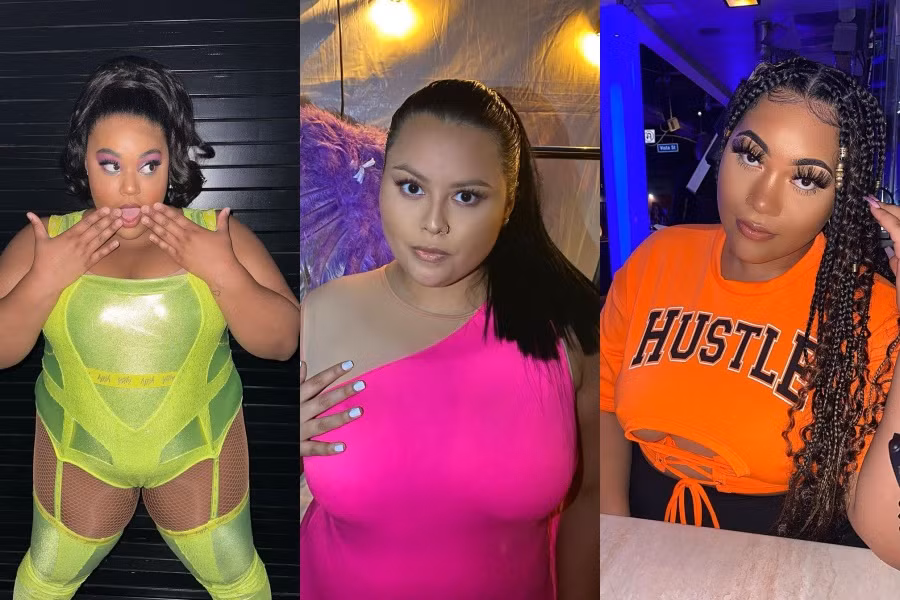 Arianna Davis, Noelle Rodriguezy và Crystal Williams (từ trái qua phải) khởi kiện Lizzo. Arianna Davis, Noelle Rodriguezy và Crystal Williams (từ trái qua phải) khởi kiện Lizzo.