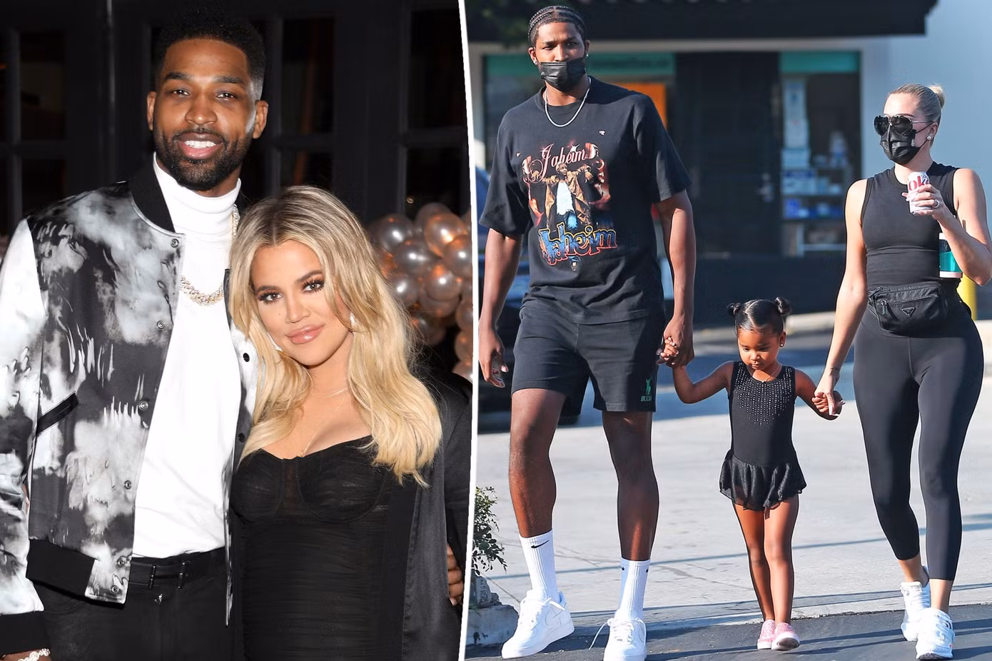 Khloé và Tristan "đường ai nấy đi" vào năm 2021, cả hai một đứa con chung.