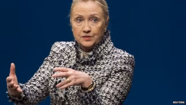 Ngoại trưởng Mỹ Hillary Clinton phát biểu tại Copenhaghen, Đan Mạch