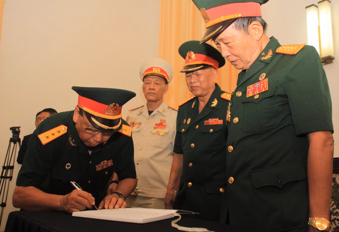 Lễ viếng, lễ truy điệu Đại tướng Lê Đức Anh tại Hội trường Thống Nhất ảnh 21