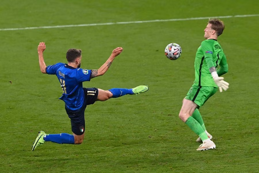 Các cầu thủ Italia thi đấu trên sân Wembley với một tinh thần của các chiến binh Các cầu thủ Italia thi đấu trên sân Wembley với một tinh thần của các chiến binh