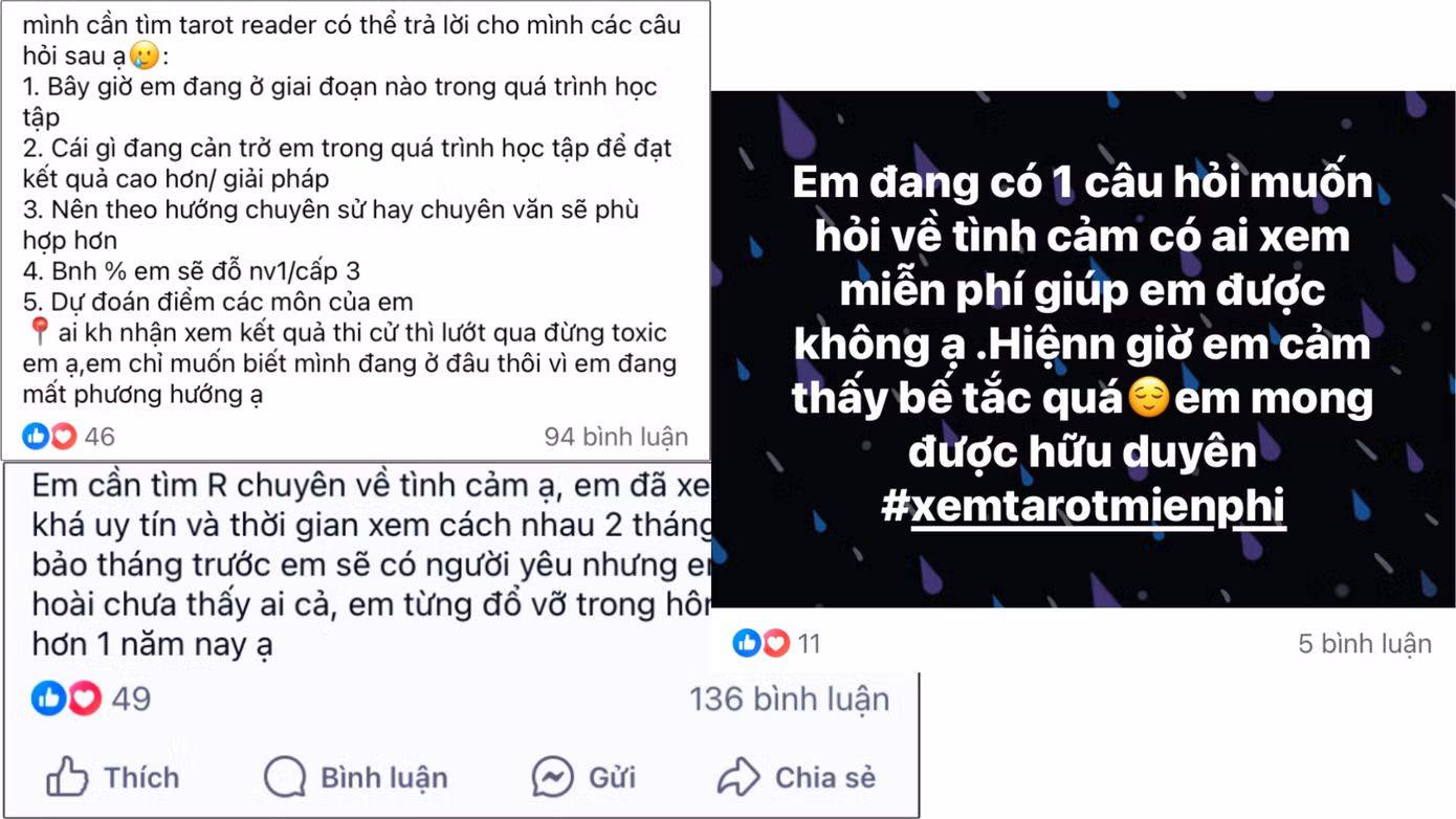 Các bạn trẻ thường tìm đến bói toán online khi gặp khó khăn. (Ảnh: Tổng hợp). Các bạn trẻ thường tìm đến bói toán online khi gặp khó khăn. (Ảnh: Tổng hợp).