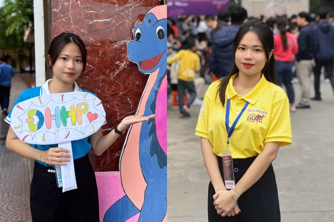 Hoàng Ngân trong một số hoạt động ngoại khoá. Hoàng Ngân trong một số hoạt động ngoại khoá.