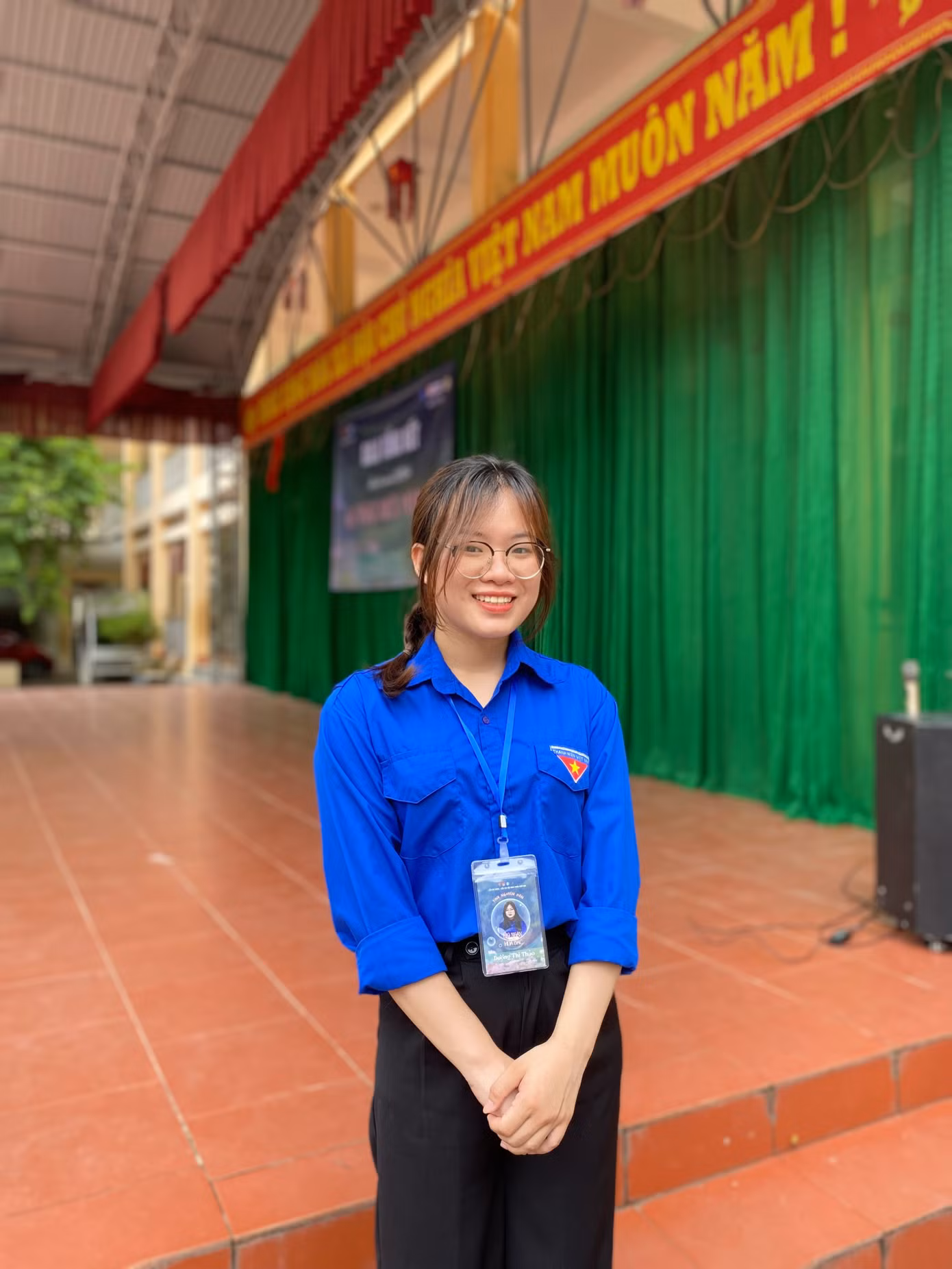 Ngay từ năm nhất Thảo đã tích cực tham gia nhiều hoạt động.