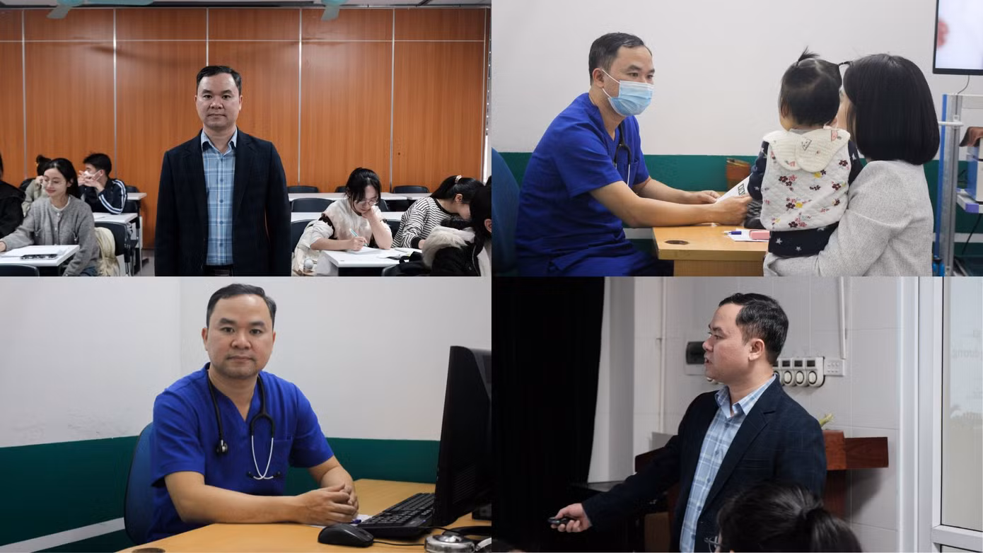 Tiến sĩ, Bác sĩ Nguyễn Tuấn Sơn là giảng viên tại trường Đại học Y Dược - Đại học Quốc gia Hà Nội, Bác sĩ chuyên khoa Tai Mũi Họng tại Phòng khám Nhật Việt. Tiến sĩ, Bác sĩ Nguyễn Tuấn Sơn là giảng viên tại trường Đại học Y Dược - Đại học Quốc gia Hà Nội, Bác sĩ chuyên khoa Tai Mũi Họng tại Phòng khám Nhật Việt.