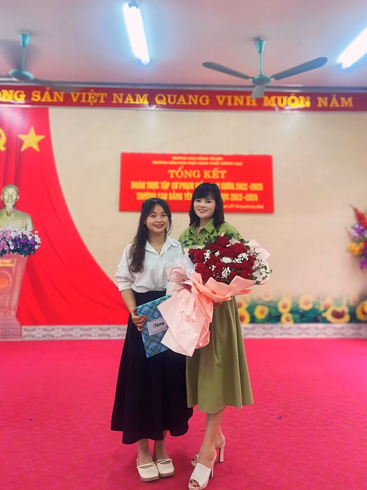 Thanh Huyền hoàn thành xuất sắc kỳ thực tập tại trường.