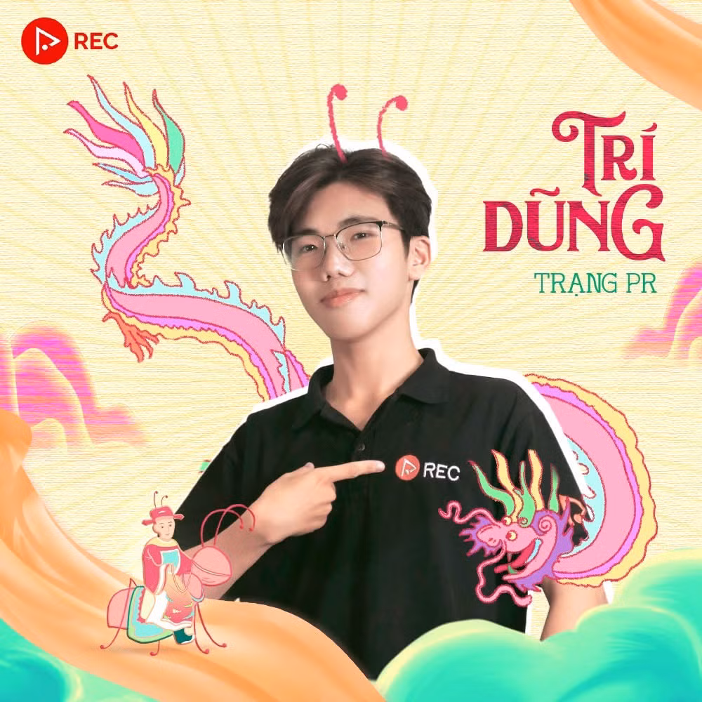 Trí Dũng là một thành viên năng nổ tại CLB Truyền thông REC. Trí Dũng là một thành viên năng nổ tại CLB Truyền thông REC.