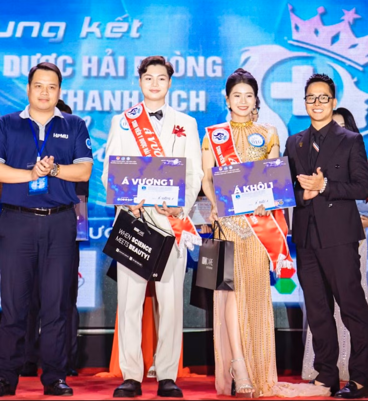 Kim Thúy giành Giải Á khôi 1 Sinh viên Y Dược Hải Phòng Thanh lịch.