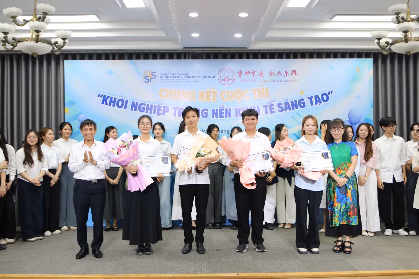 Việt Bắc đạt giải Ba cuộc thi Khởi nghiệp trong nền kinh tế sáng tạo.
