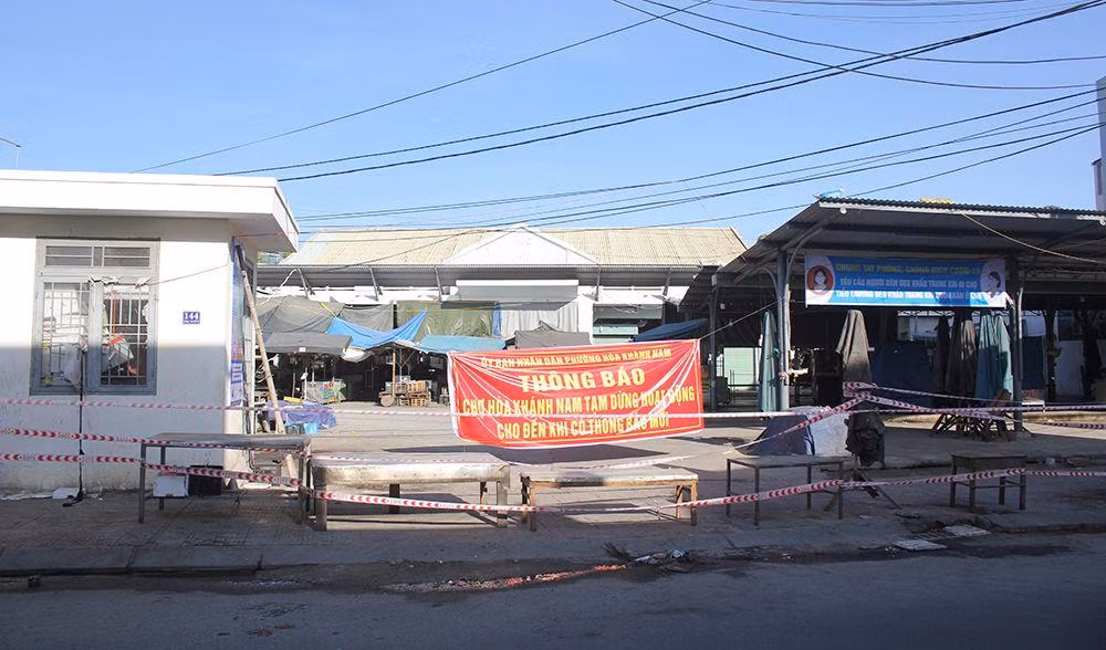 Đà Nẵng hiện đã cho phong tỏa nhiều chợ và khu dân cư. (Ảnh: danang.gov.vn)
