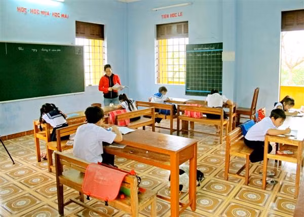 Lớp học của cô giáo Bùi Thị Nhung