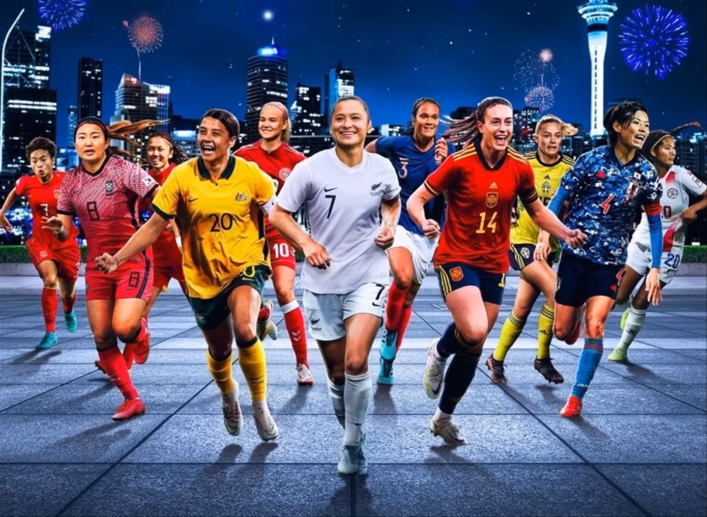 2023 là kỳ World Cup nữ quy mô nhất lịch sử, khi tăng lên 32 đội và 64 trận. Ảnh: FIFA