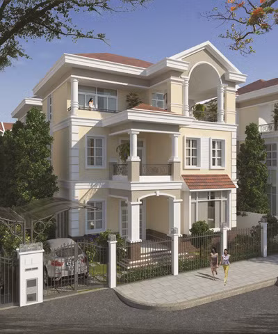 Kiểu biệt thự đơn lập A1