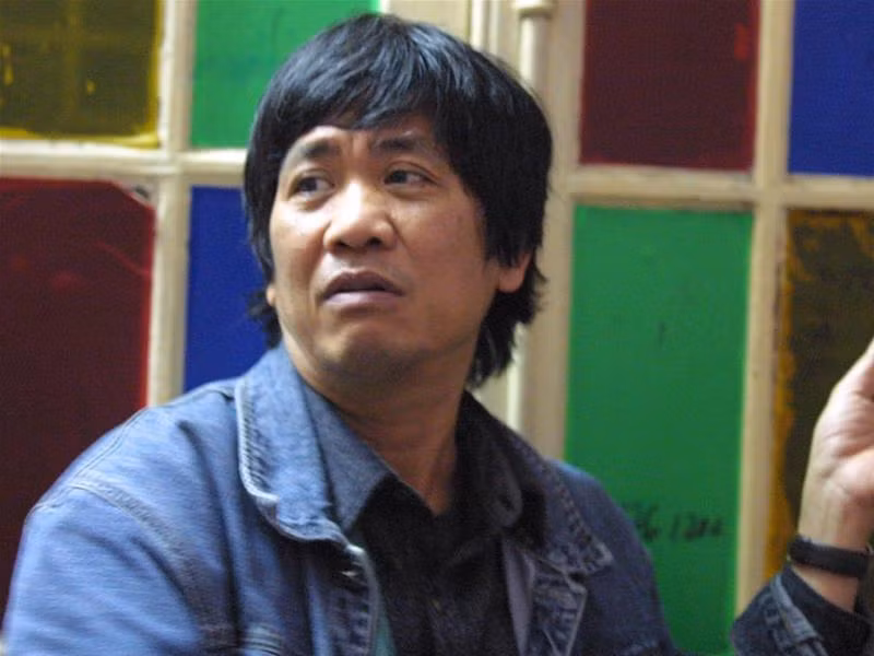 Nhà văn Nguyễn Đình Chính. Ảnh: Nguyễn Đình Toán