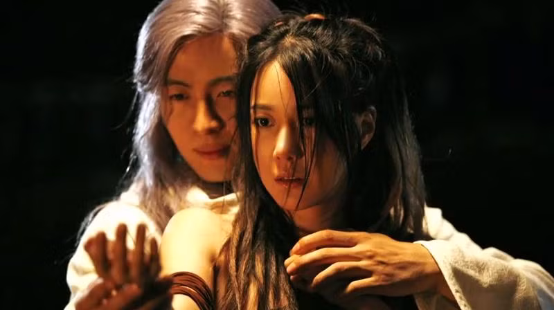 Lee Ji Ah trong Thái Vương Tứ Thần Ký. Lee Ji Ah trong Thái Vương Tứ Thần Ký.