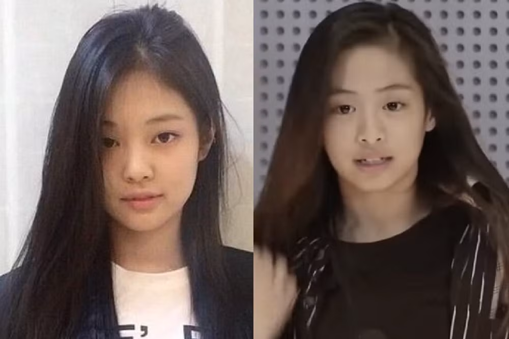 Jennie (trái) và Ahyeon (phải). Jennie (trái) và Ahyeon (phải).