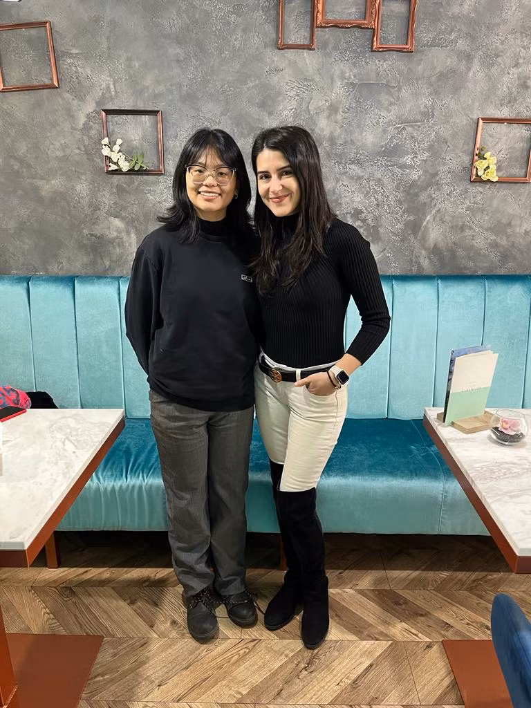 Tớ và sếp - cô Tsvetta Kaleynska.