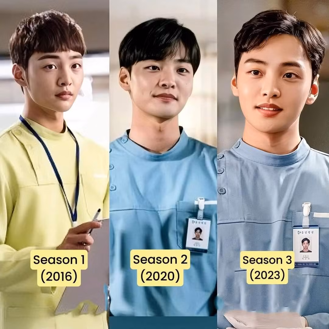 Kim Min Jae với vai Park Eun Tak cả 3 phần phim Người Thầy Y Đức.