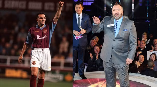 Neil Ruddock - cựu cầu thủ West Ham United khi còn thi đấu và sau khi giải nghệ