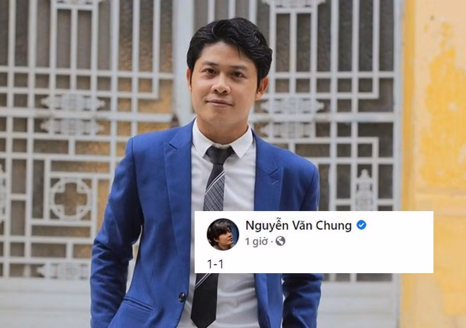 Nhạc sĩ Nguyễn Văn Chung trổ tài dự đoán kết quả trận đấu giữa ĐT Việt Nam và ĐT Ả Rập Xê-út là 1-1. Nhạc sĩ Nguyễn Văn Chung trổ tài dự đoán kết quả trận đấu giữa ĐT Việt Nam và ĐT Ả Rập Xê-út là 1-1.