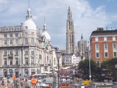Một góc thành phố Antwerpen nơi có nhiều người Việt sinh sống. Một góc thành phố Antwerpen nơi có nhiều người Việt sinh sống