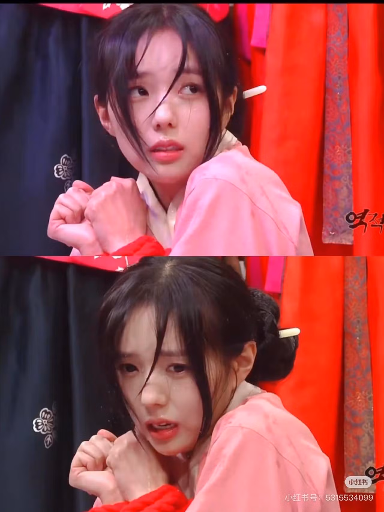 Nhan sắc nhìn là muốn chở che của Chae Soo Bin dù đây là cảnh cô vào vai thích khách, tội sai rành rành. Nhan sắc nhìn là muốn chở che của Chae Soo Bin dù đây là cảnh cô vào vai thích khách, tội sai rành rành.