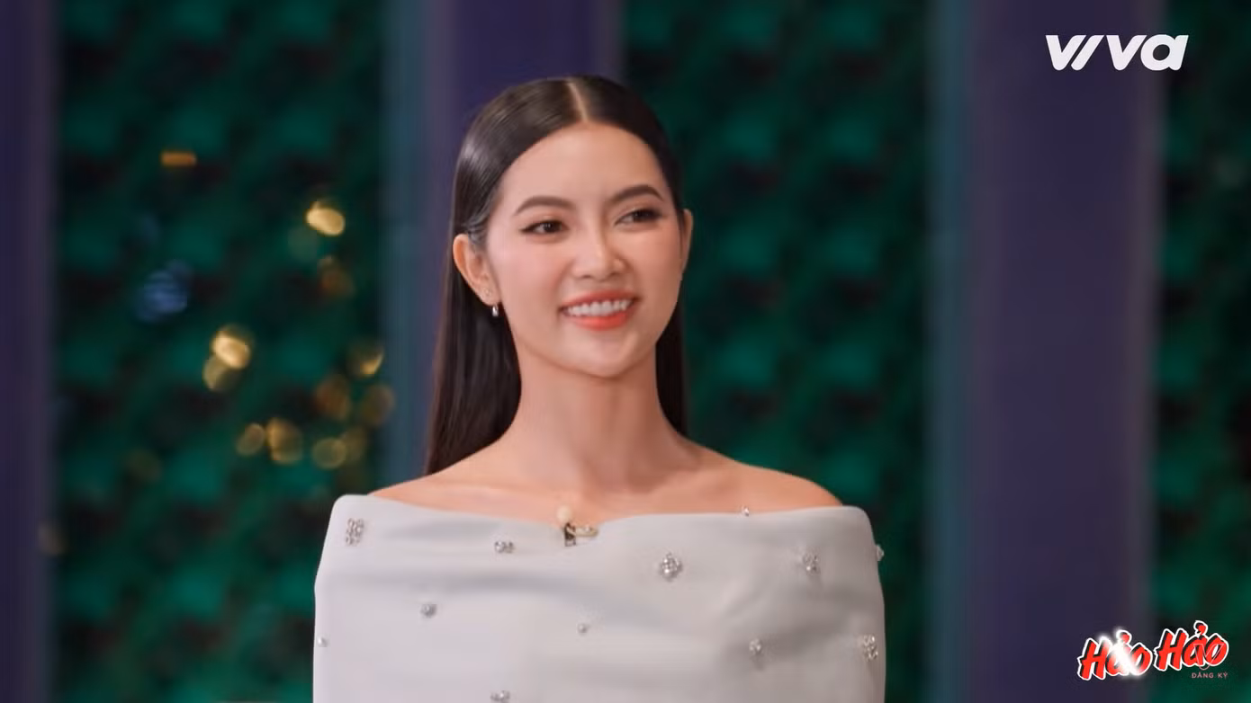 Hoa hậu Đại Dương 2023 Trần Thị Thu Uyên cũng tham gia chương trình.
