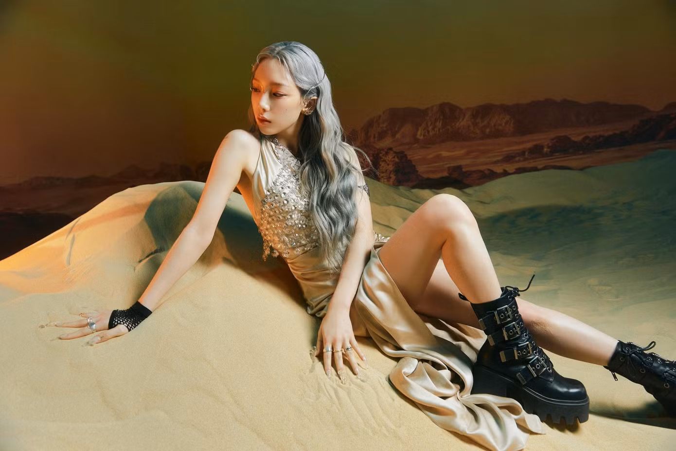 Không tạo hình nào có thể làm khó được Taeyeon.