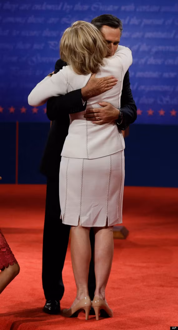 Vợ chồng ông Mitt Romney 