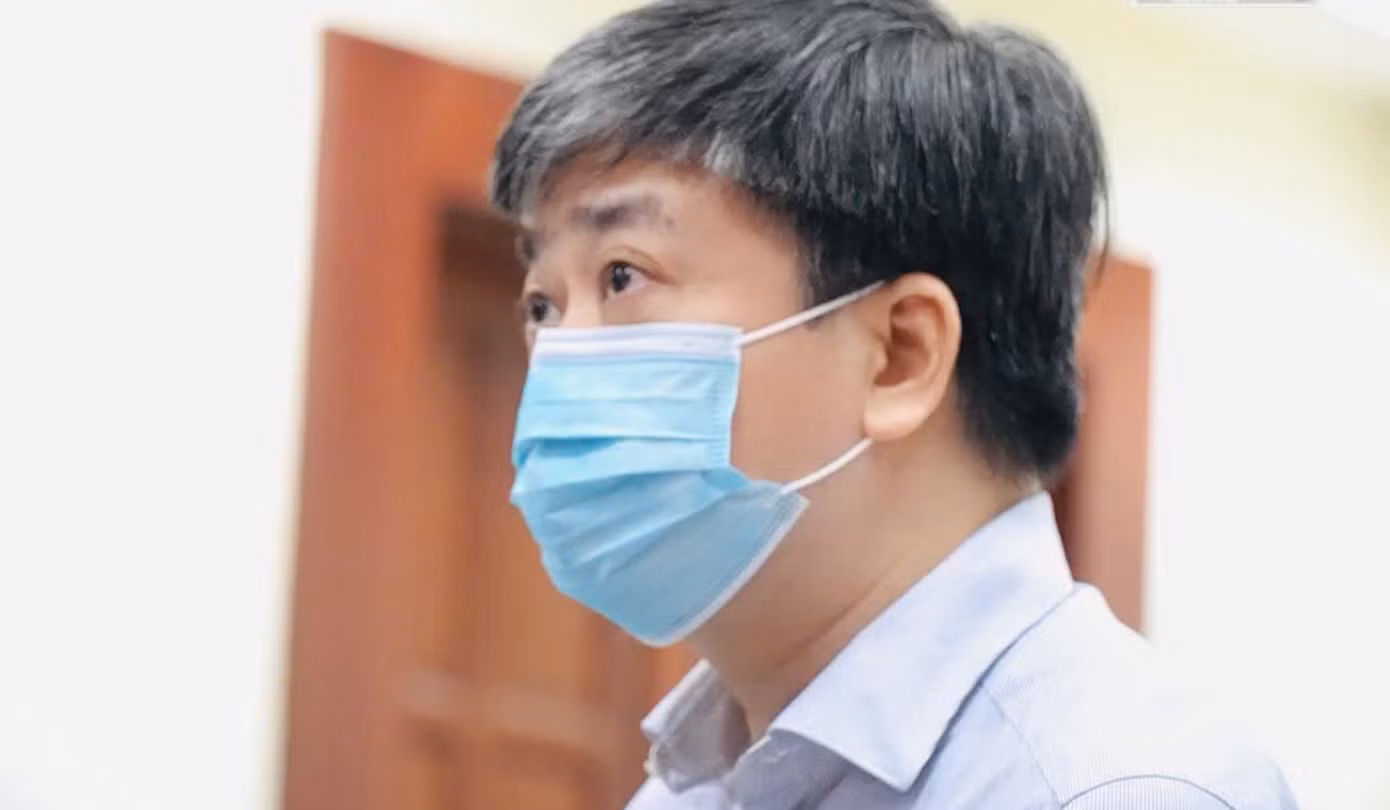 Bị cáo Lê Đức Thọ tại phiên tòa phúc thẩm.