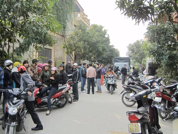 Vụ án mạng gây chấn động, hoang mang cả khu phố. Ảnh: CTV