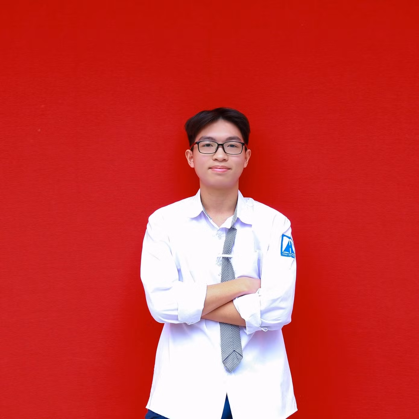 Lê Mạnh Cường là cựu học sinh chuyên Tin trường THPT chuyên Hà Nội - Amsterdam.