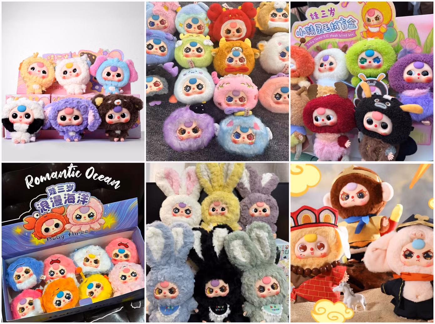 Baby Three liên tục "gây mê" người mua với loạt phiên bản hấp dẫn, từ Thỏ Macaron, Côn Trùng, Cung Hoàng Đạo cho đến những phiên bản theo mùa đầy bất ngờ. Baby Three liên tục "gây mê" người mua với loạt phiên bản hấp dẫn, từ Thỏ Macaron, Côn Trùng, Cung Hoàng Đạo cho đến những phiên bản theo mùa đầy bất ngờ.