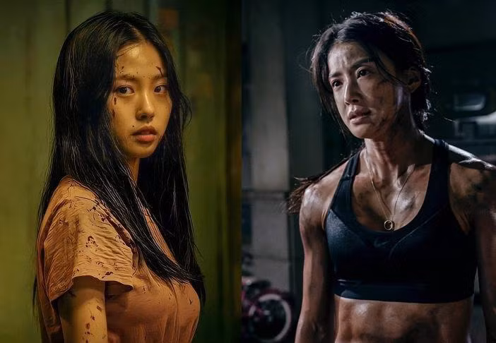 Go Min Si (trái) - Lee Si Young (phải)