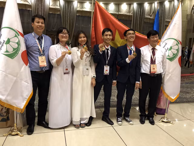 Việt Nam đoạt 3 Huy chương vàng Olympic Sinh học quốc tế ảnh 1