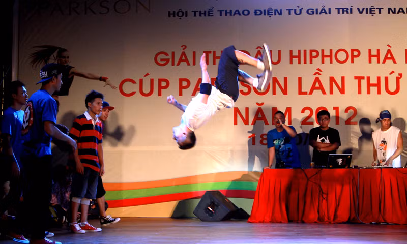 Động tác santo tăng thêm phần cuốn hút cho bài thi đấu