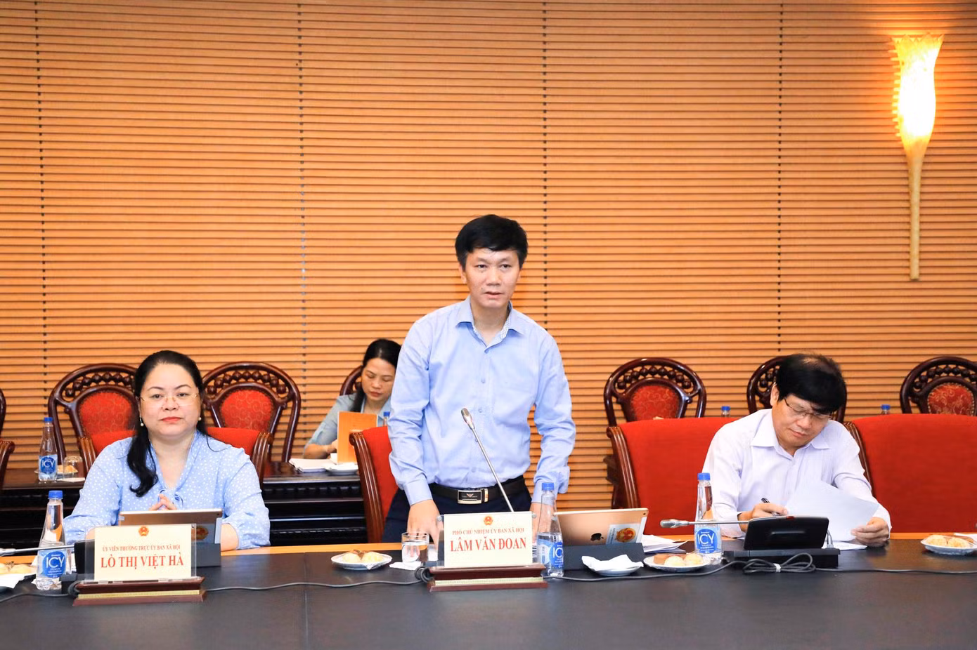 Phó Chủ nhiệm Ủy ban Xã hội Lâm Văn Đoan. Ảnh QH Phó Chủ nhiệm Ủy ban Xã hội Lâm Văn Đoan. Ảnh QH