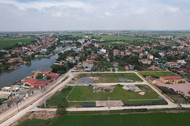 Một lô đất đấu giá ở huyện Phú Xuyên Một lô đất đấu giá ở huyện Phú Xuyên
