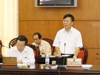 Chủ nhiệm Ủy ban Pháp luật Nguyễn Văn Thuật: 
