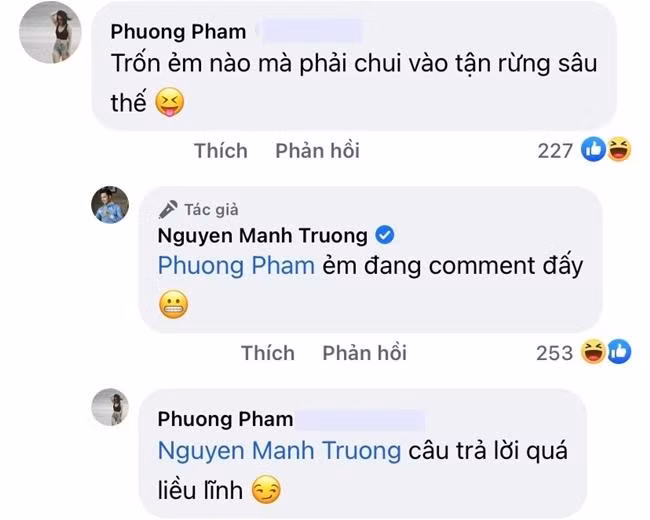 Mạnh Trường và "nóc nhà" khiến netizen bật cười khi trêu chọc nhau. Mạnh Trường và "nóc nhà" khiến netizen bật cười khi trêu chọc nhau.