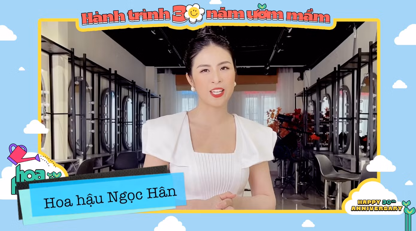 Chia sẻ của Hoa hậu Ngọc Hân - cựu CTV stylist báo Hoa Học Trò: “Tất cả đều từ tiền đề là báo Hoa Học Trò”.