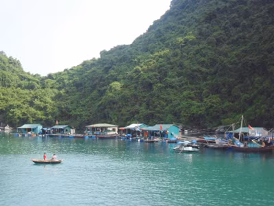 Một góc làng chài đẹp nhất thế giới. Ảnh: Thành Duy