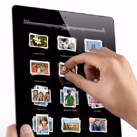 Màn hình IPS cho hình ảnh sắc nét mà iPad 2 đã sử dụng