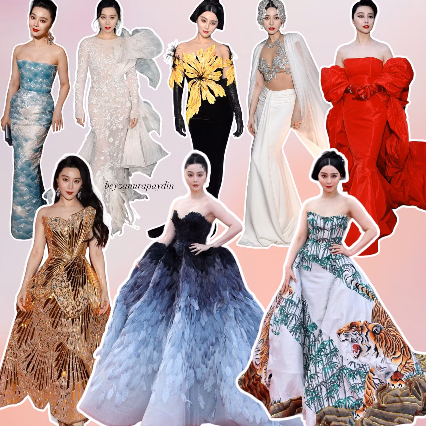 Phạm Băng Băng diện gần 20 bộ váy lộng lẫy nhằm lấy lại sự chú ý của công chúng. Phạm Băng Băng diện gần 20 bộ váy lộng lẫy nhằm lấy lại sự chú ý của công chúng.