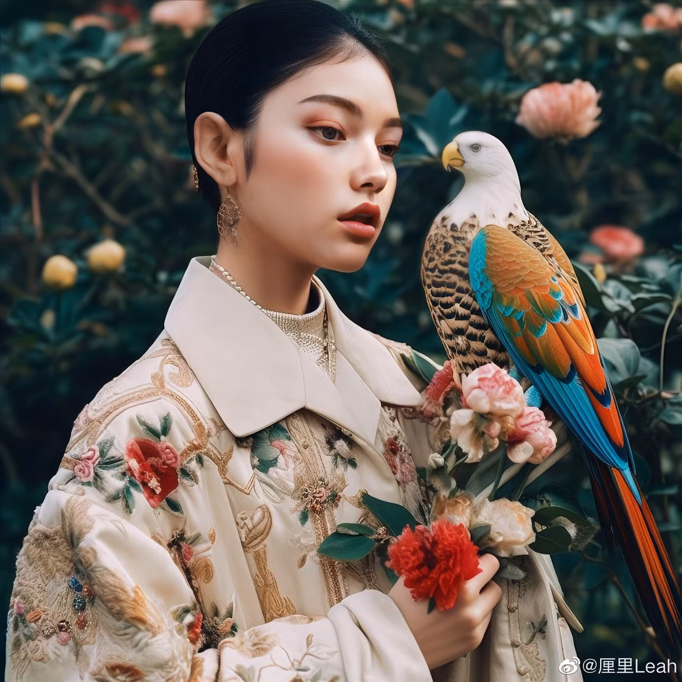 Ly Lý (Leah) là thần tượng ảo nổi tiếng tại Trung Quốc.