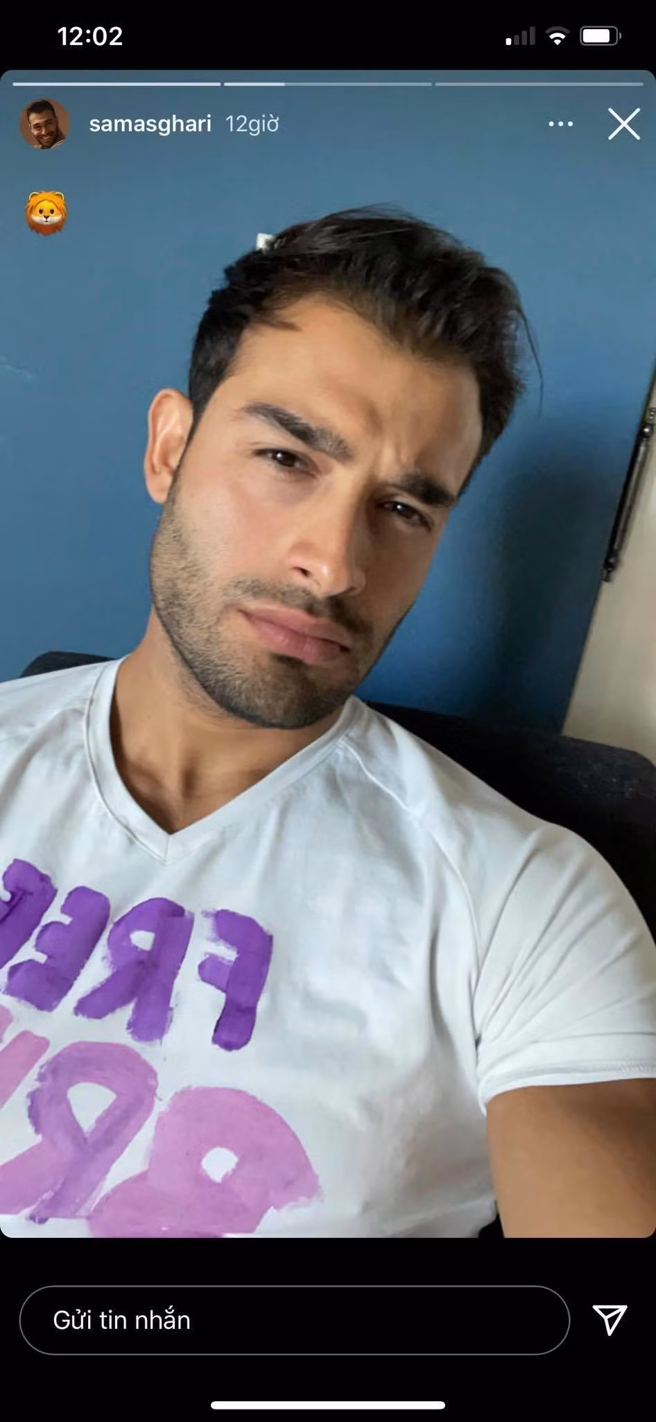 Sam Asghari ủng hộ bạn gái.
